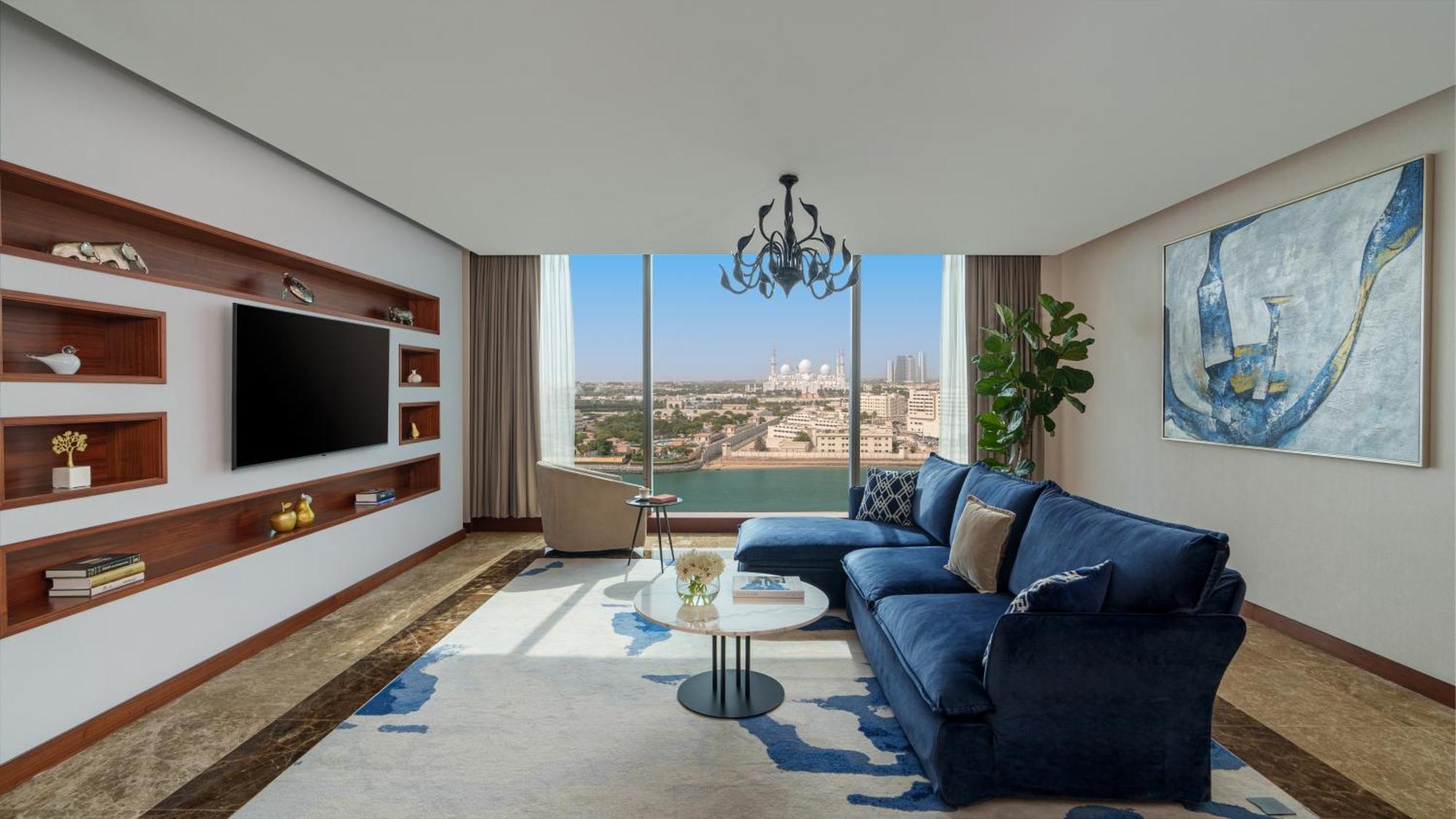Fairmont Bab Al Bahr Hotel Абу Даби Екстериор снимка Living room