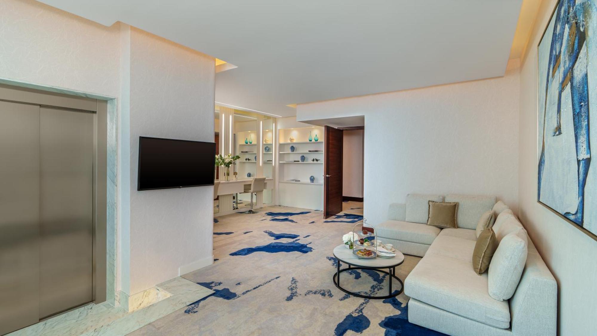 Fairmont Bab Al Bahr Hotel Абу Даби Екстериор снимка A suite at the hotel